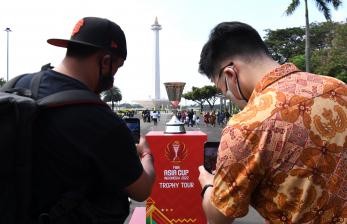 The public can see the FIBA Asia Cup 2023 Trophy Live, Secretary General of Perbasi: Basketball Campaign