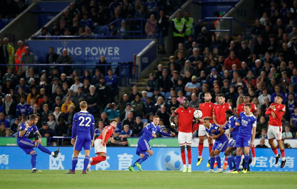 Premier League - Maddison scores twice, Leicester City beat Nottingham Forest 4-0 for first win of the season