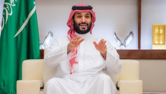 Tin Bóng Đá - Thái tử Ả Rập Saudi MbS tại Qatar dự lễ khai mạc World Cup