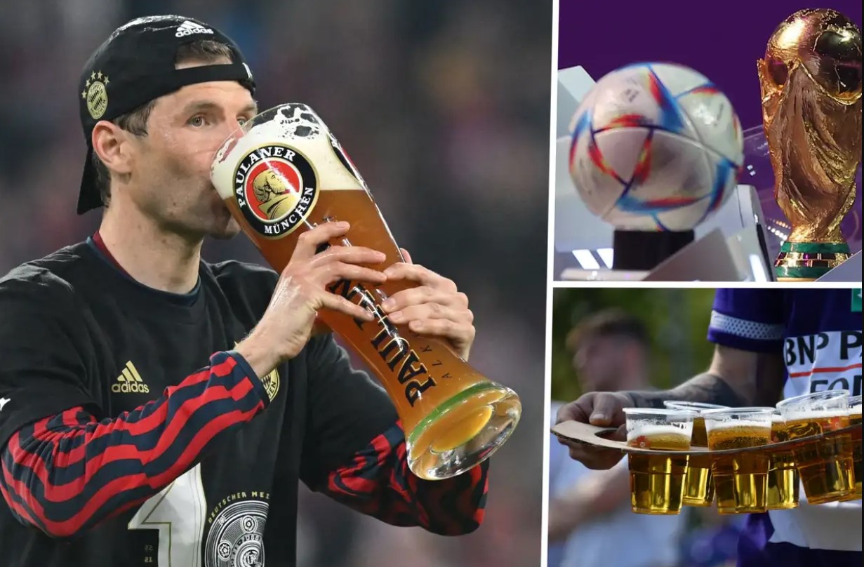 Sau World Cup giá cao ngất trời vẫn khó thoát lệnh cấm! Khó có thể uống rượu tại các sân vận động ở Qatar, gây ra sự phẫn nộ