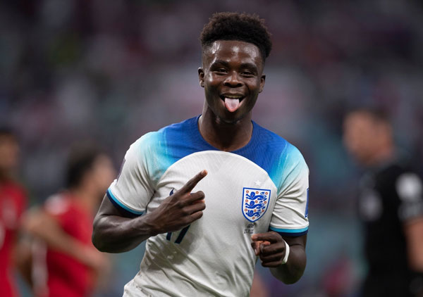 ◤FIFA World Cup tại Qatar◢ Bukayo Saka lập cú đúp khi Anh hùng hổ đè bẹp Iran 6-2..