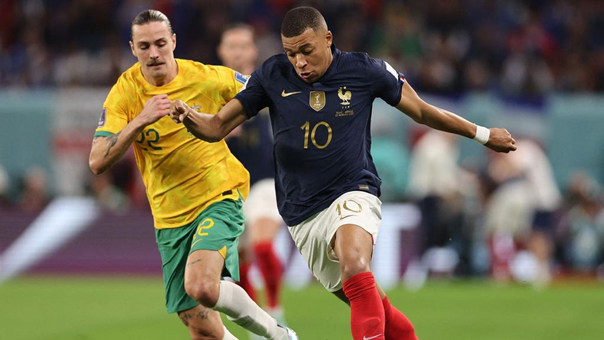 ĐKVĐ Pháp thắng Australia 4-1 để vào vòng bảng