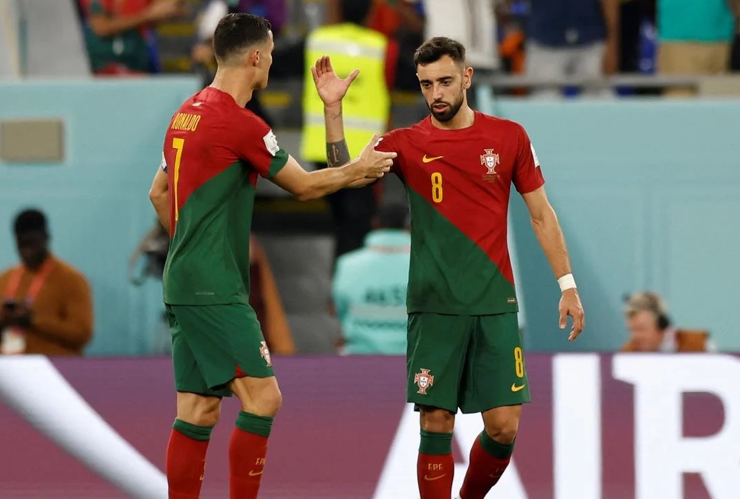 Bruno Fernandes: Thật vinh dự khi được làm việc cùng Ronaldo ở ĐTQG