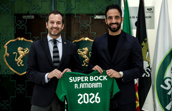 ◤Primeira Liga của Bồ Đào Nha◢ Sporting Clube de Portugal hoàn tất việc gia hạn hợp đồng với huấn luyện viên trưởng Rúben Amorim..