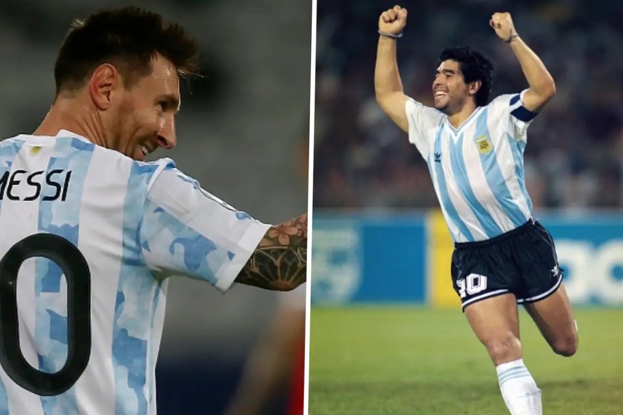 Messi's number of appearances on behalf of Argentina in the World Cup has surpassed the "World King" and is expected to break the scoring record