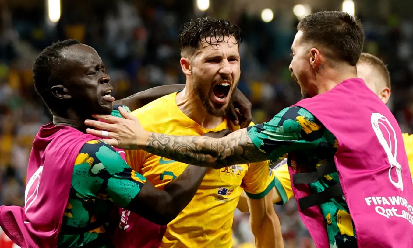 Australia became the first Asian team to break into the round of 16 in this World Cup!