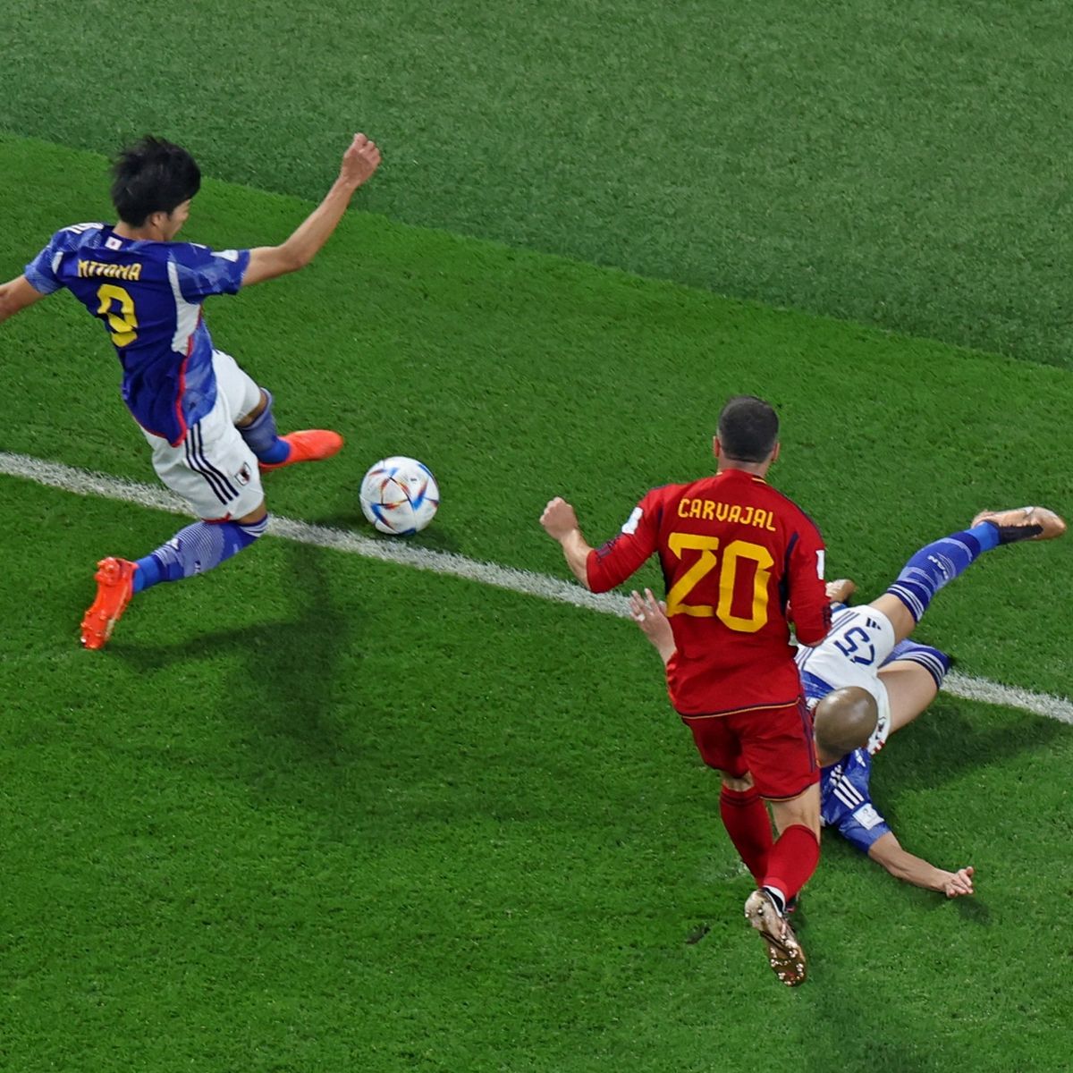 Japan beat Spain 2-1 England legend criticizes controversial VAR test