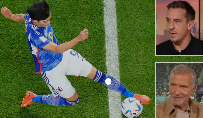 Japan beat Spain 2-1 England legend criticizes controversial VAR test