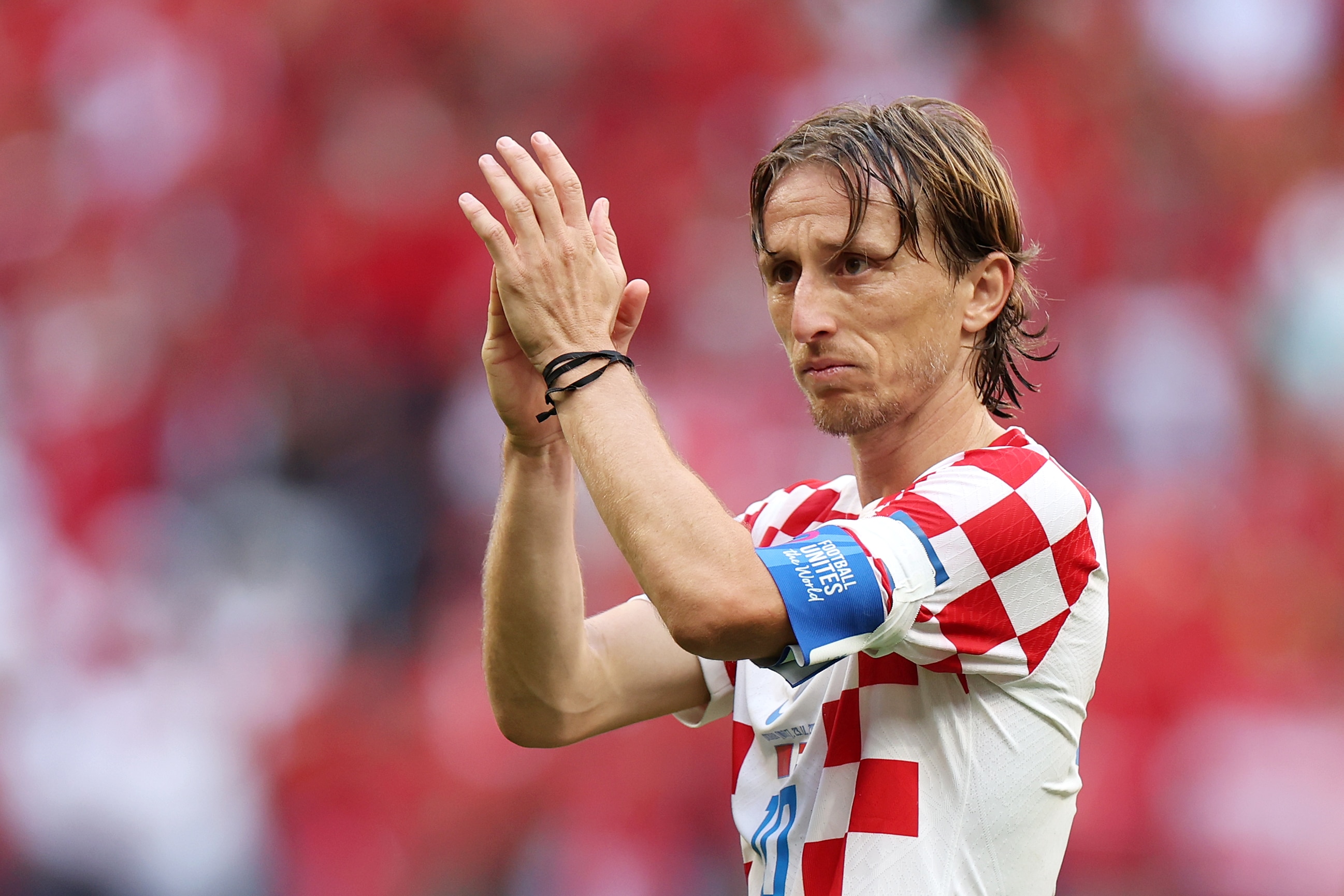 Leading Croatia to a draw with Belgium, Modric won the best match