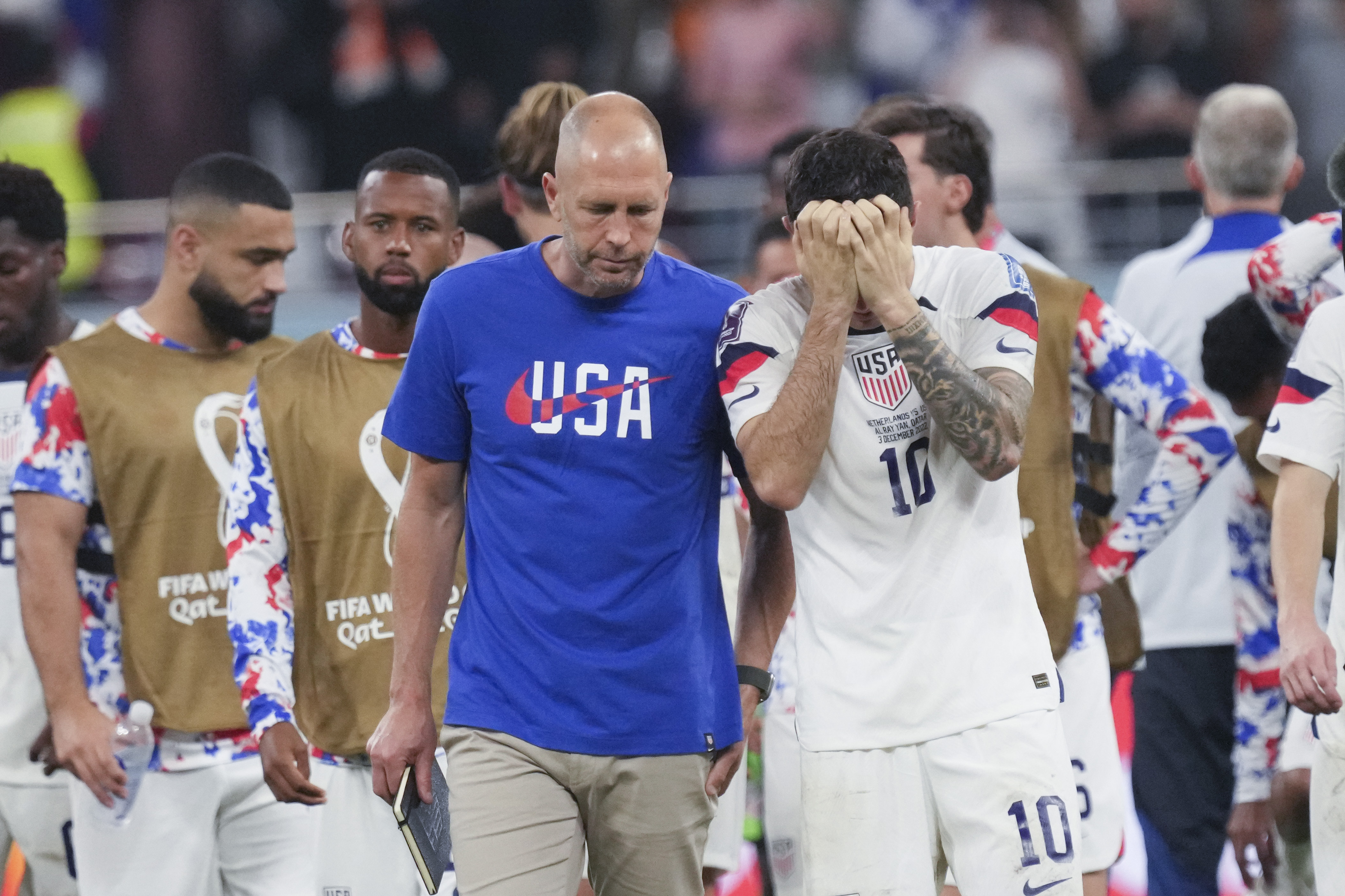 U.S. coach Bernhardt says Team USA will be stronger in 4 years