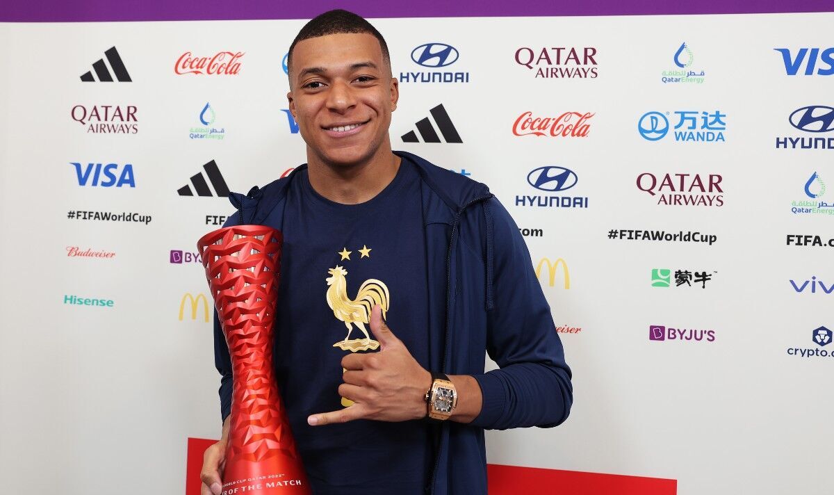 Mbappe won the best player photo to cover alcohol sponsors refuse to promote