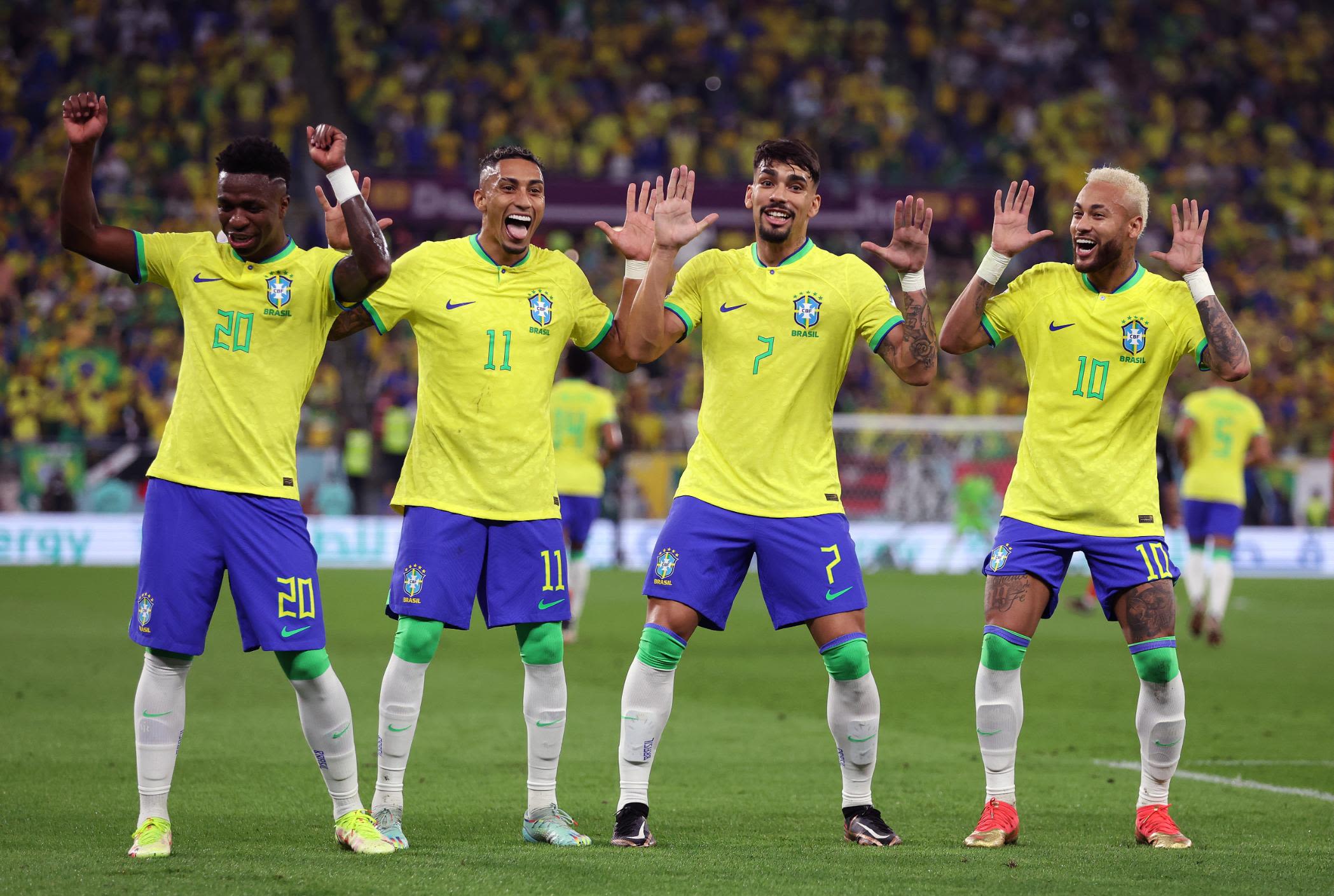 Qatar World Cup - Brazil players goal dancing provoke criticism