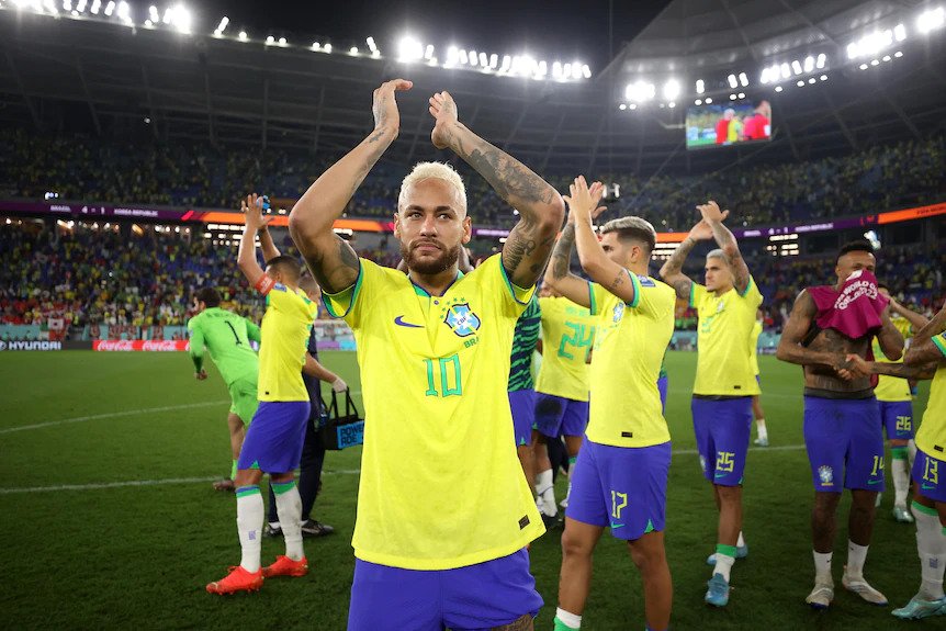 Qatar World Cup - Neymar's comeback, Brazil scored 4 goals in the first half and directly beat South Korea 4-1