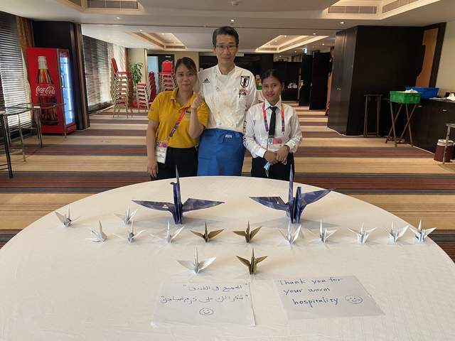 World Cup in Qatar——The fans of the Japanese team returned to Japan warmly welcomed the airport and thanked them
