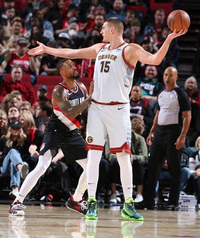 [Musim Reguler NBA] Lillard 40+12 Jokic 33+10+9; Nuggets kalah tipis dari Trail Blazers