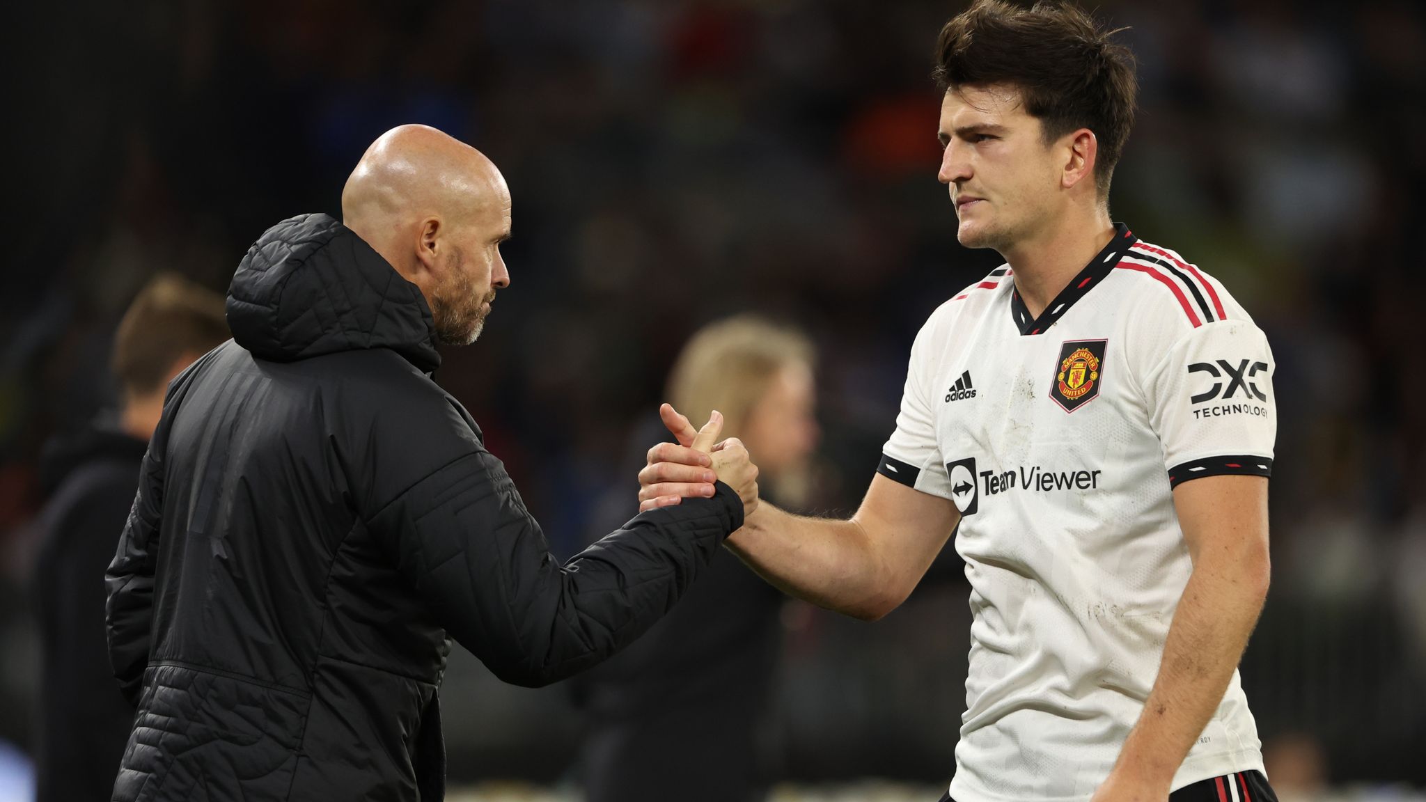 Ten Hag ingin Maguire mengembalikan performa Piala Dunia ke United setelah Inggris disingkirkan oleh Prancis