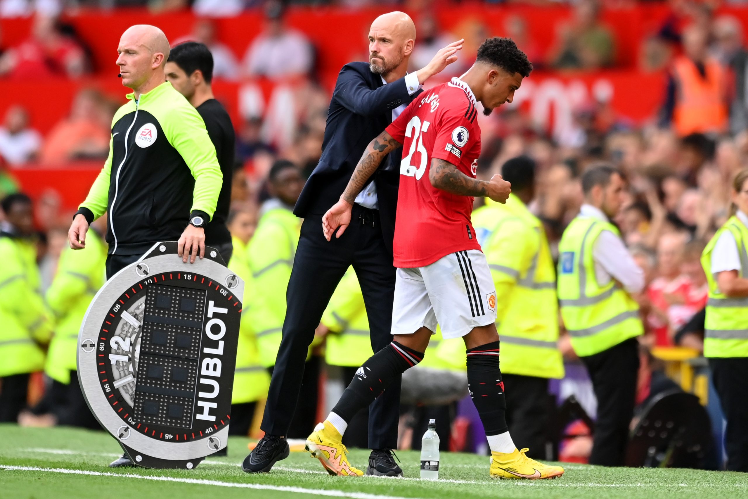 Manchester United striker Sancho returns indefinitely due to poor fitness and mentality