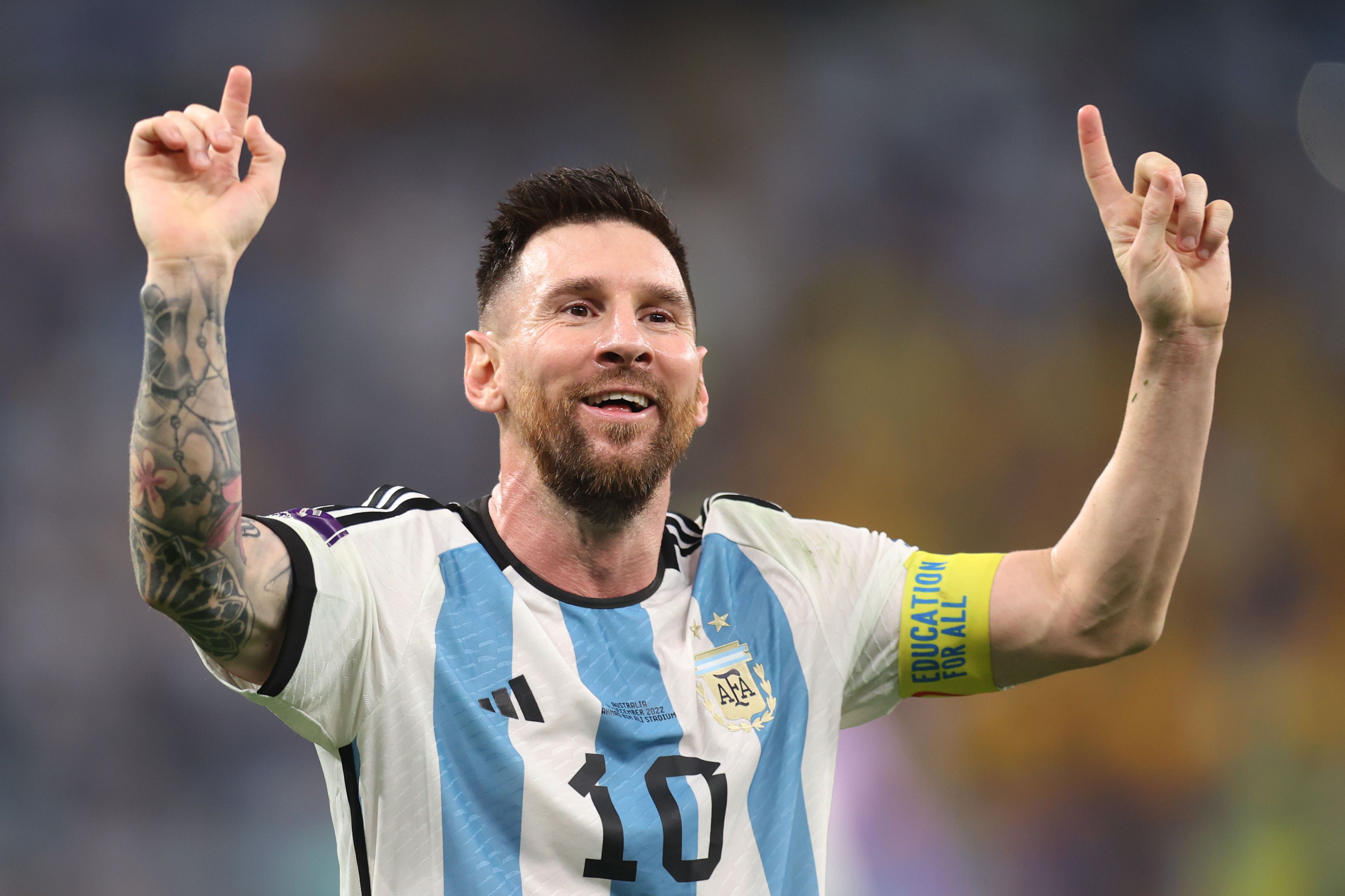 Messi named South American best player for 4th award in 2023