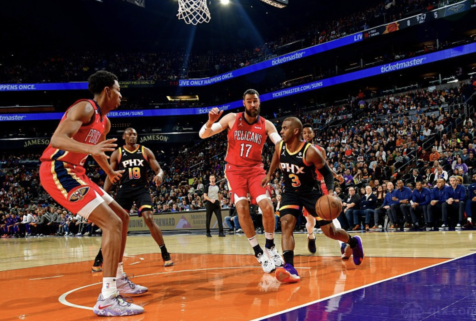[NBA Regular Season] Suns beat Pelicans 118-114