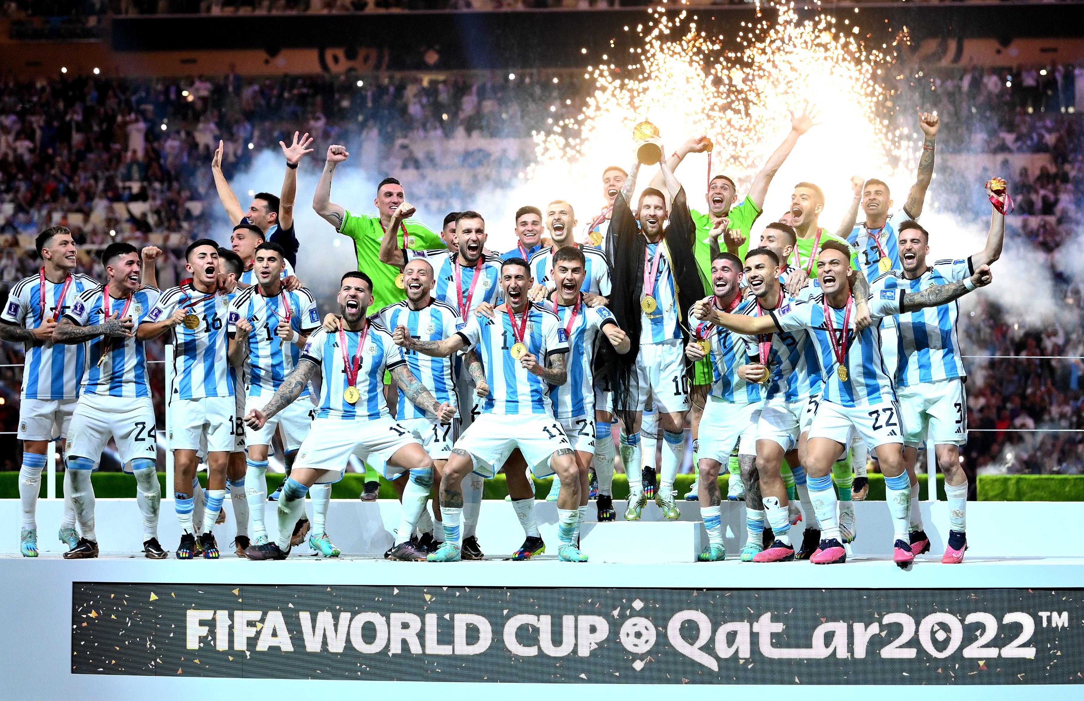 World Cup - Messi's dream comes true as Argentina beat France on penalties to win title