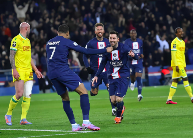 Mbappe scored the 201st goal of his career in Paris, becoming the top scorer in team history