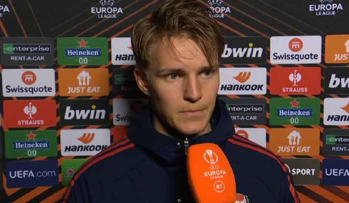 Arsenal captain Odegaard admits performance is not good enough and encourages players to look forward