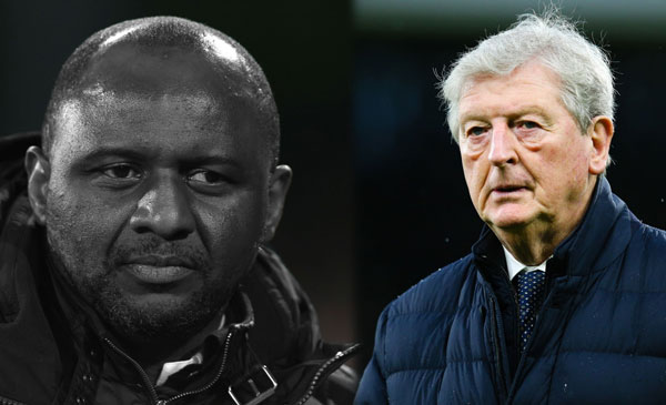 Crystal Palace reportedly wants to reappoint retired veteran head coach Roy Hodgson to replace recently sacked Patrick Vieira..