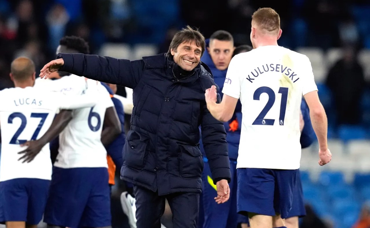 Anak muda Tottenham Kulusevski mendukung Conte untuk tetap memimpin