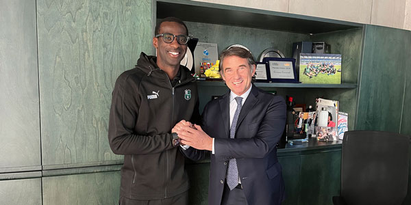 Equitorial Guinea international defensive midfielder Pedro Obiang extends contract with Sassuolo..
