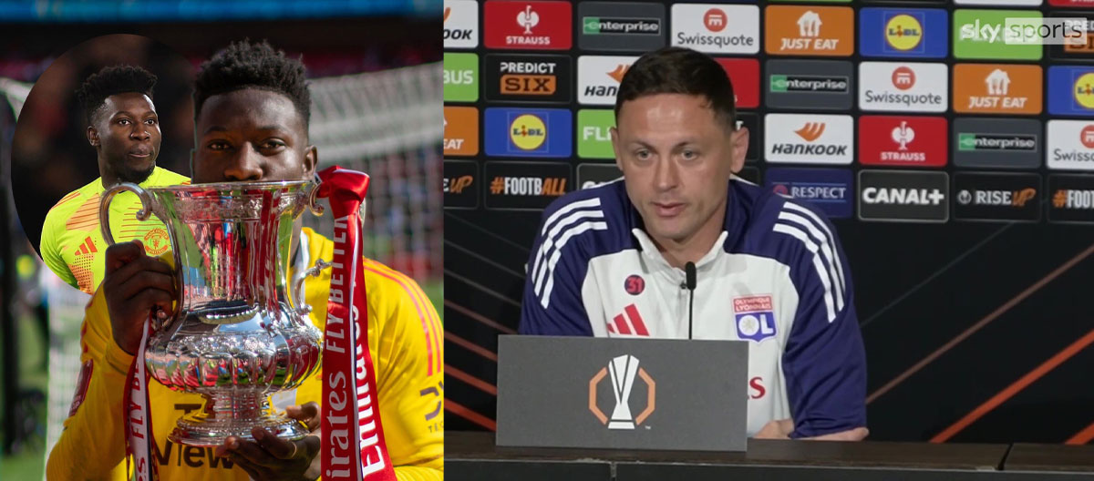 O volante Nemanja Matić entrou em uma discussão pública furiosa com o goleiro do Manchester United, André Onana, depois que este chamou publicamente o Lyon de "um clube de merda".