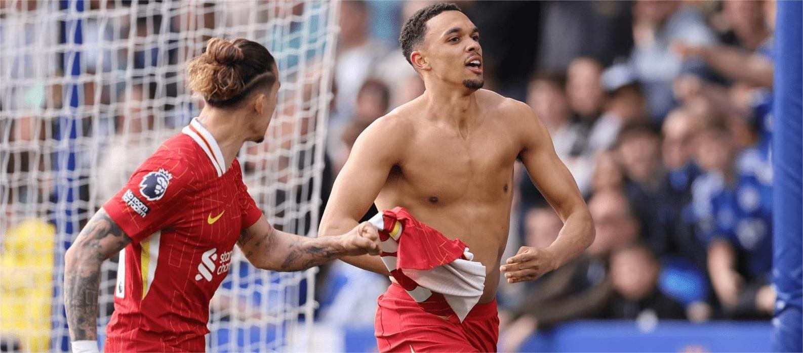 Premier League - Alexander-Arnold marca e Liverpool vence Leicester por 1 a 0