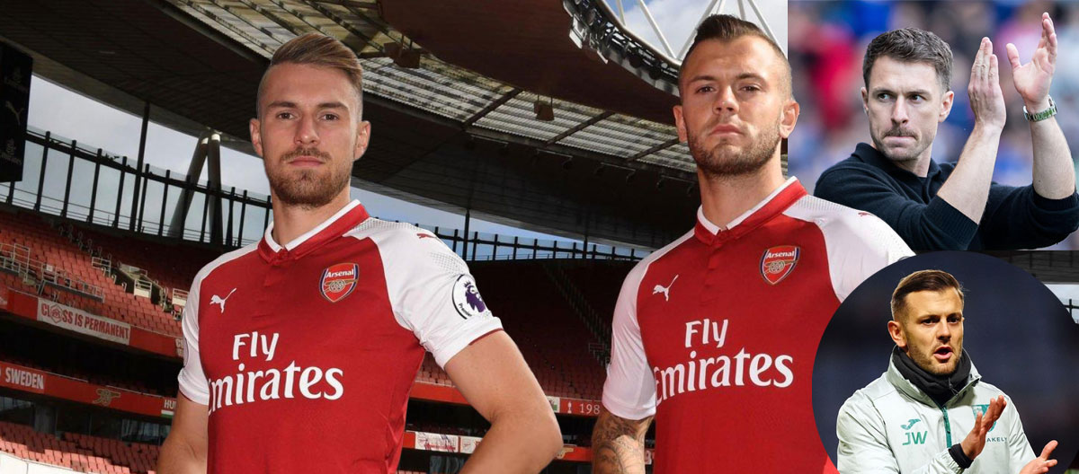Mantan gelandang legendaris Arsenal Aaron Ramsey dan Jack Wilshere resmi ditunjuk sebagai pelatih kepala sementara Cardiff City dan Norwich City.