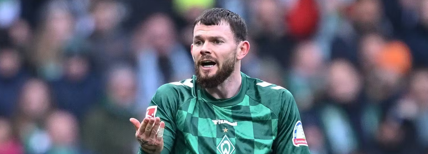 O atacante do Bremen, Oliver Burke, anunciou oficialmente sua saída neste verão e se juntará ao Union Berlin no próximo