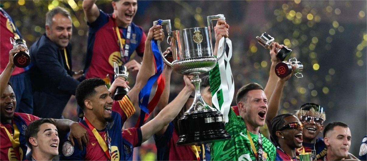 Copa do Rei da Espanha - Barcelona vence o Real Madrid por 3 a 2 e conquista o campeonato