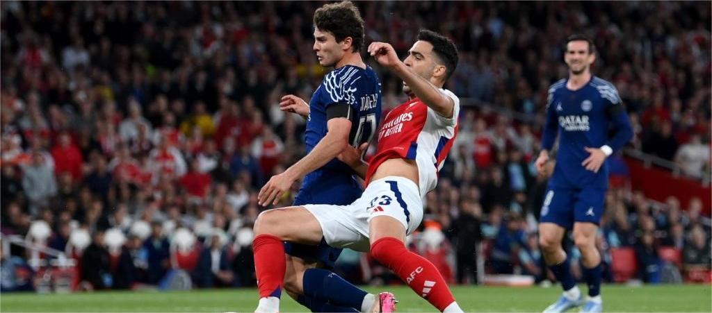Champions League - Dembele ghi bàn khi Arsenal thua 0-1 trước Paris Saint-Germain