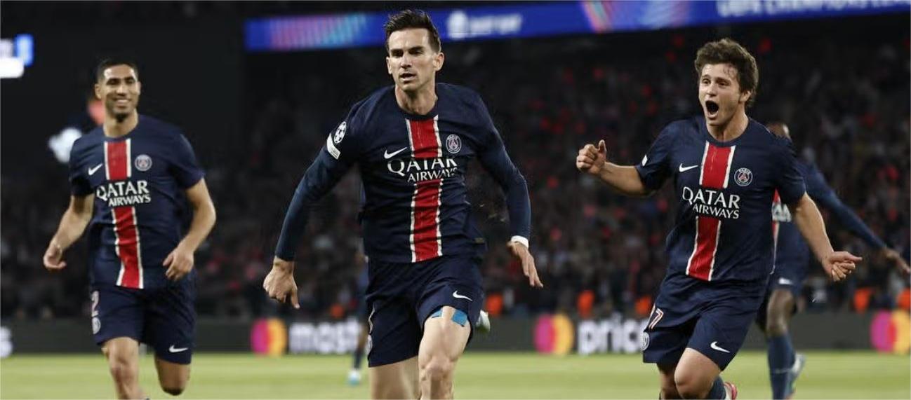 Liga Champions - Fabian Ruiz mencetak gol saat Paris Saint-Germain mengalahkan Arsenal 2-1