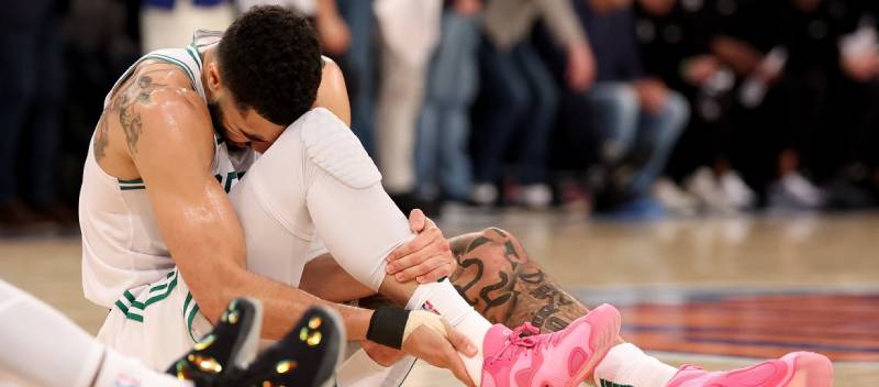 Bintang Boston Celtics Jayson Tatum menjalani operasi untuk memperbaiki tendon Achilles kanannya