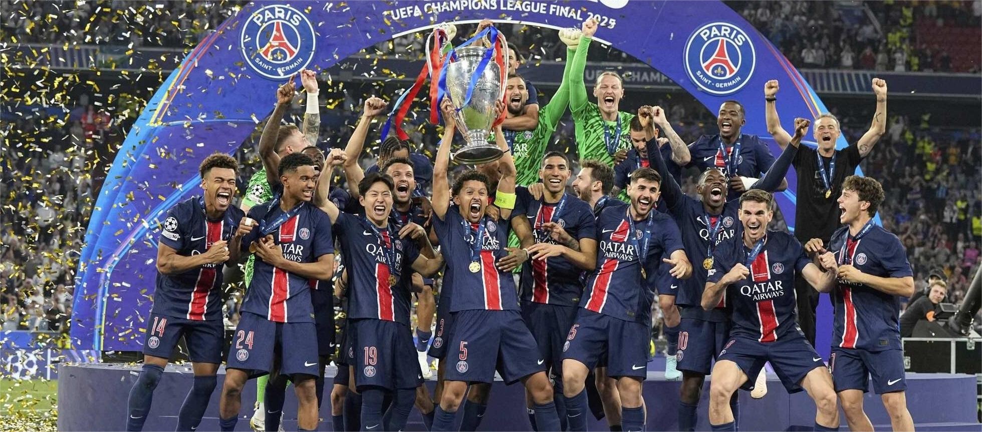 แชมเปี้ยนส์ลีก - ชนะอินเตอร์มิลาน 5-0 และปารีส แซงต์ แชร์กแมง คว้าแชมป์
