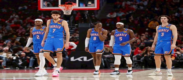 Finals Game 1 Halftime Report: Thunder's high-pressure defense caused 18 turnovers and led the Pacers by 12 points