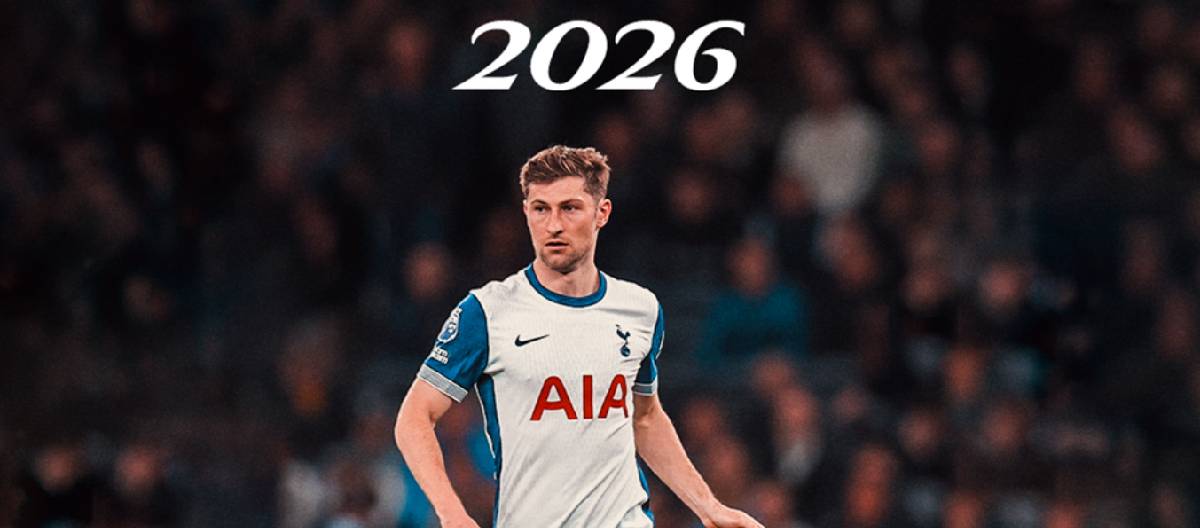 เบน เดวีส์ เซ็นสัญญาใหม่กับท็อตแนมจนถึงซัมเมอร์ปี 2026