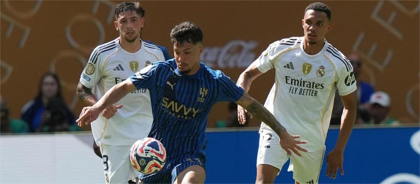 Piala Dunia Antarklub - Gonzalo Garcia cetak gol saat Real Madrid imbang 1-1 dengan Al-Hilal