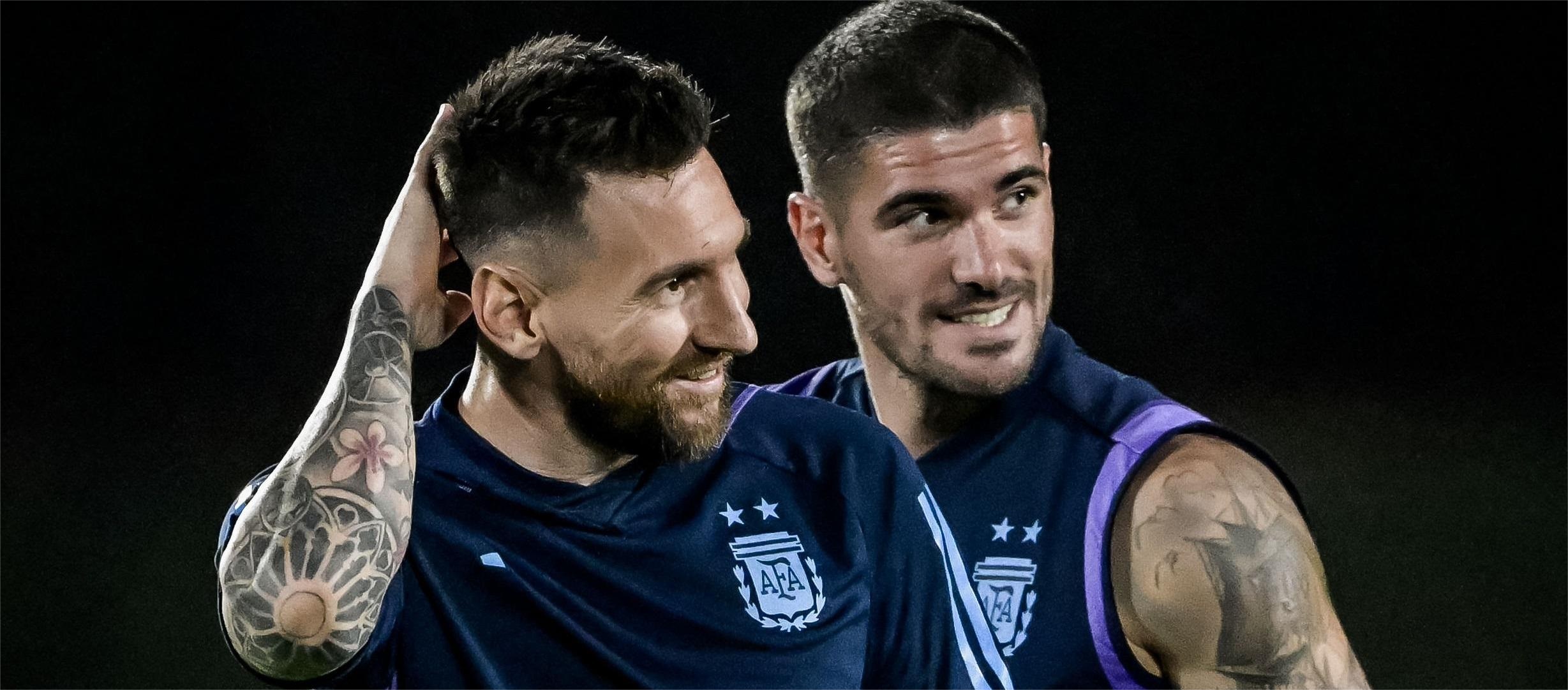 De Paul memuji Messi sebagai pemain yang sangat ketat dengan dirinya sendiri
