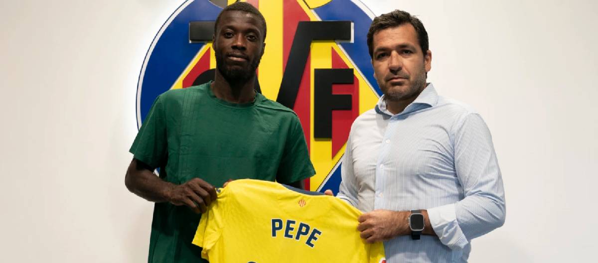 Nicolas Pepe extends contract with Villarreal until 2028