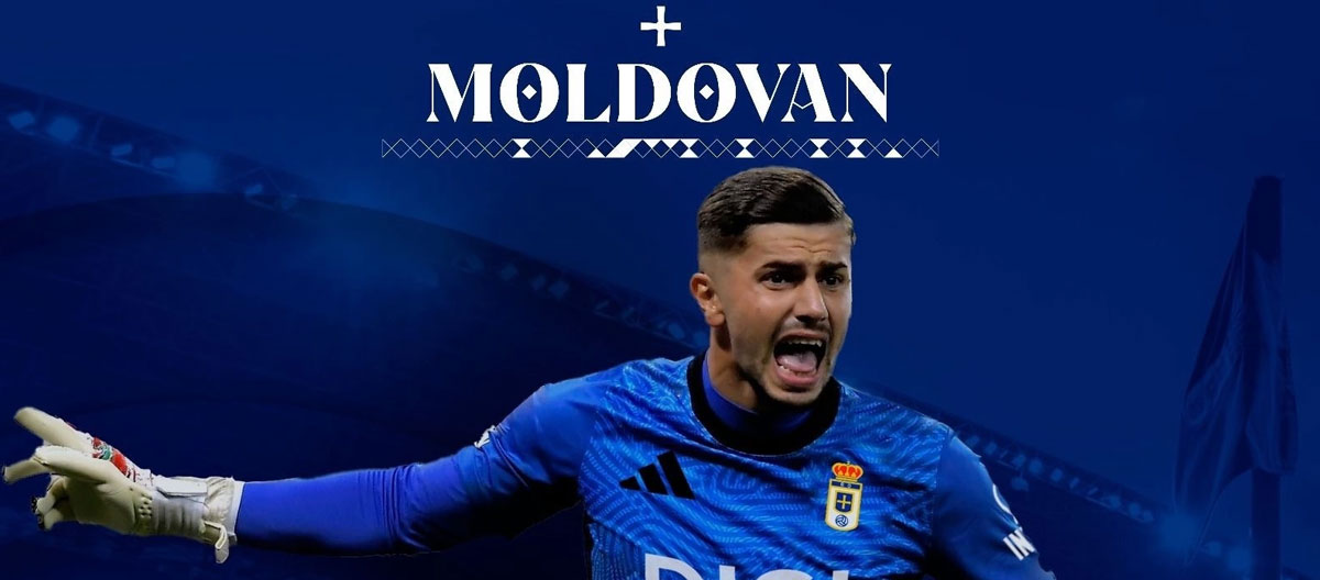 Thủ môn của Atlético Madrid, Horațiu Moldovan gia nhập Real Oviedo theo dạng cho mượn..