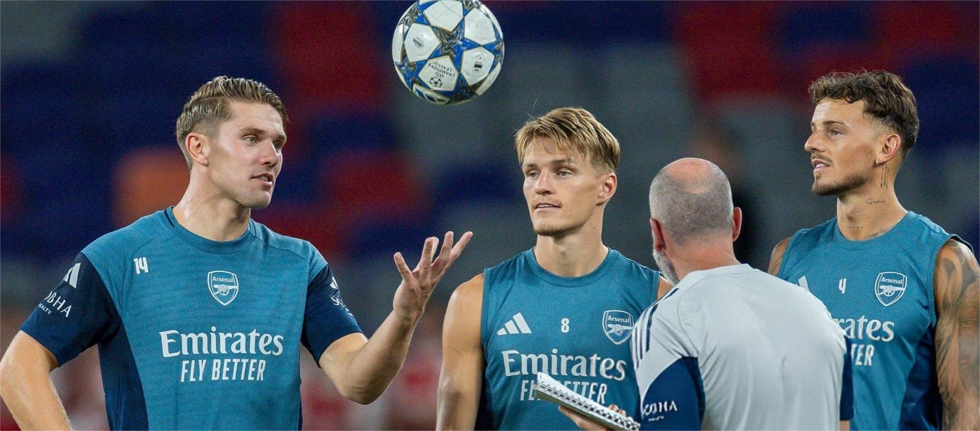 Ødegaard หวังเป็นอย่างยิ่งที่จะได้เล่นร่วมกับ Çekeres เพื่อช่วยให้ผู้เล่นใหม่ปรับตัวเข้ากับทีมได้