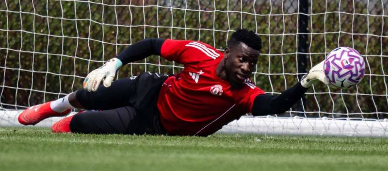 O goleiro do Manchester United, Andre Onana, está se recuperando e espera estar disponível para a estreia na Premier League