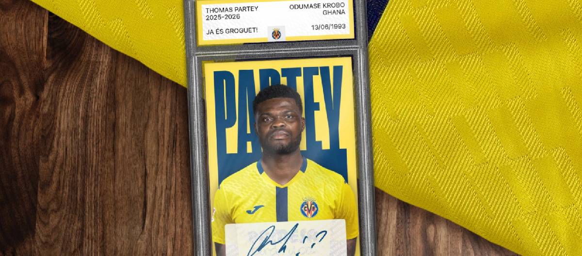 Villarreal anuncia contratação de Thomas Partey