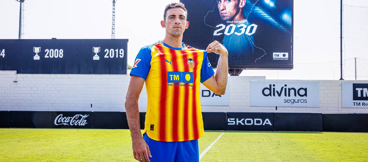 เซซาร์ ทาร์เรก้า ขยายสัญญากับบาเลนเซียจนถึงเดือนมิถุนายน 2030