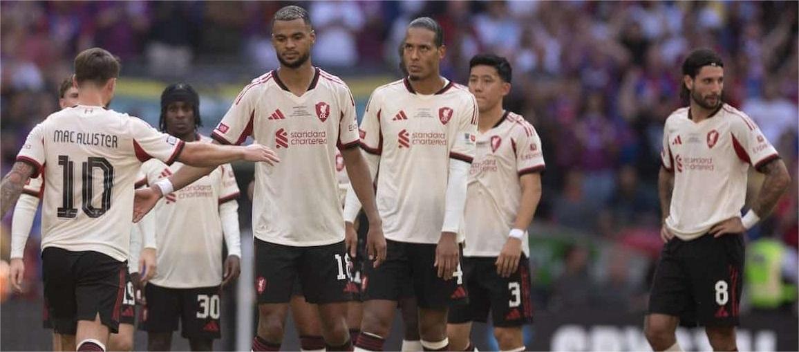 Community Shield - Ekitik scores as Liverpool lose 2-3 to Crystal Palace on penalties 