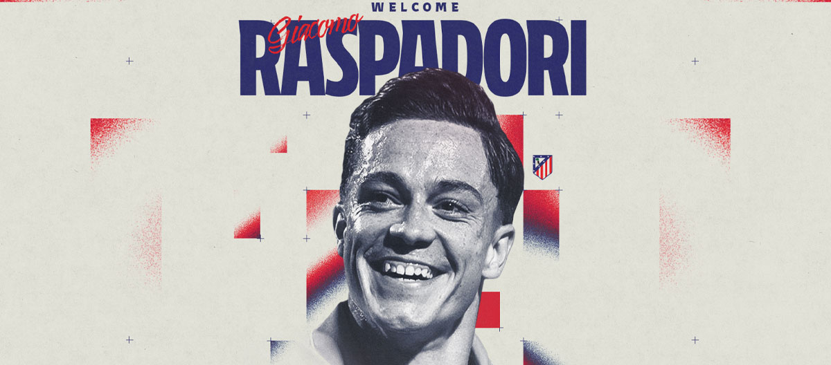 Atlético Madrid resmi menyelesaikan perekrutan penyerang internasional Italia dari Napoli, Giacomo Raspardori.